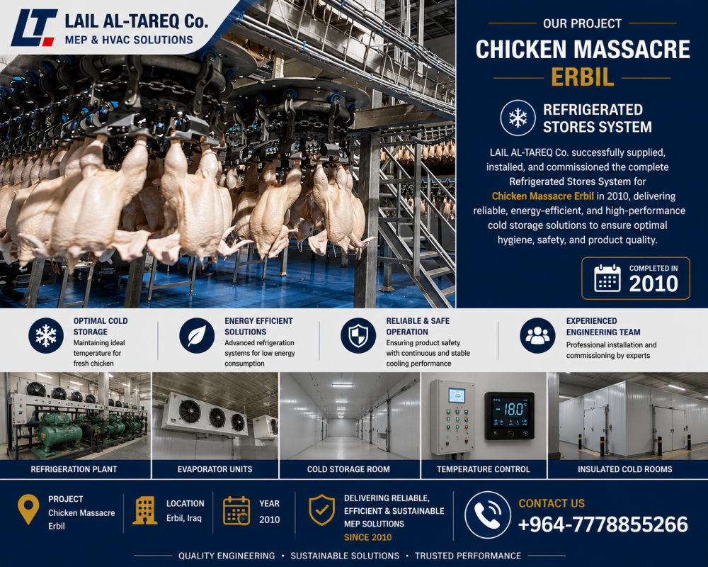Refrigerated Stores for Chicken